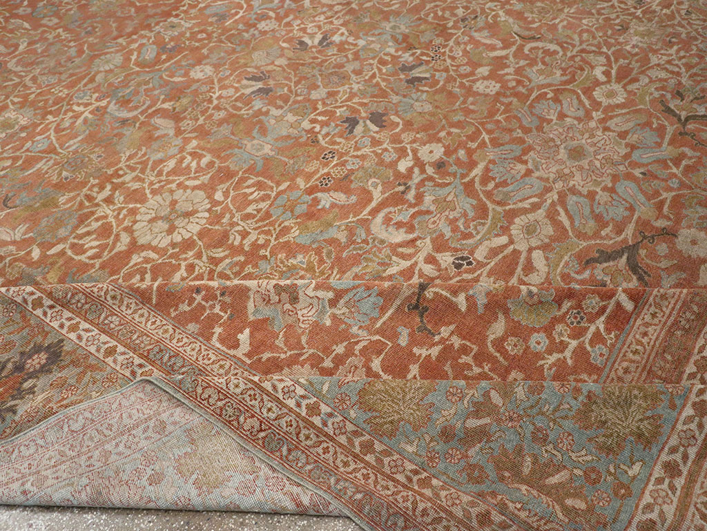 Antique Persian Mahal Oversize Carpet, No.29468 - Galerie Shabab