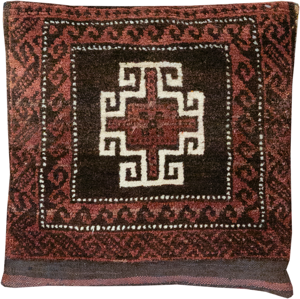 Vintage Persian Baluch Pillow, No.29474 - Galerie Shabab