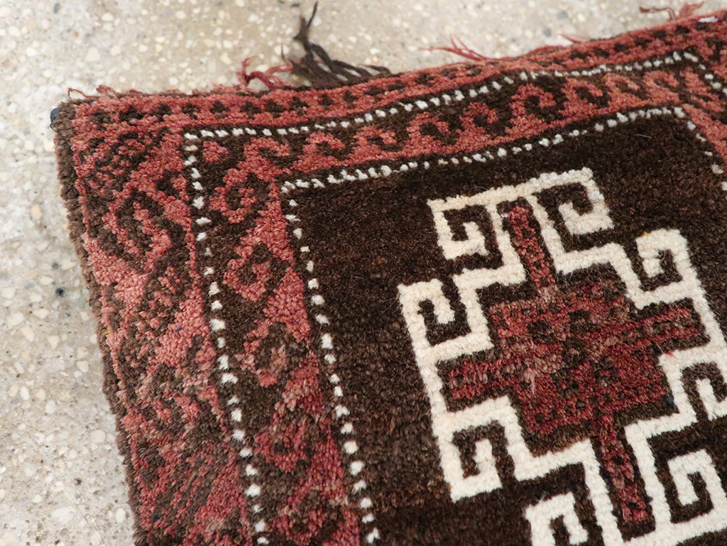 Vintage Persian Baluch Pillow, No.29474 - Galerie Shabab