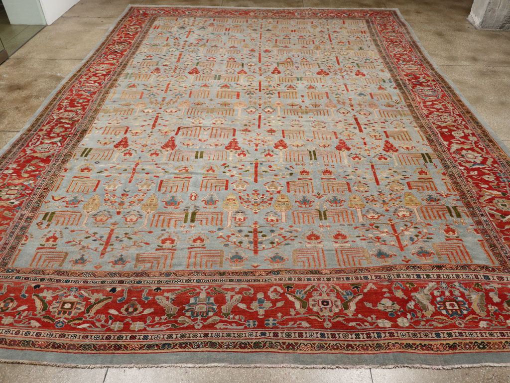 Antique Persian Sultanabad Oversize Carpet, No.29481 - Galerie Shabab