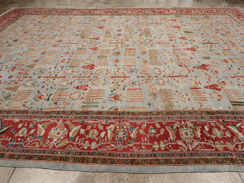 Antique Persian Sultanabad Oversize Carpet, No.29481 - Galerie Shabab