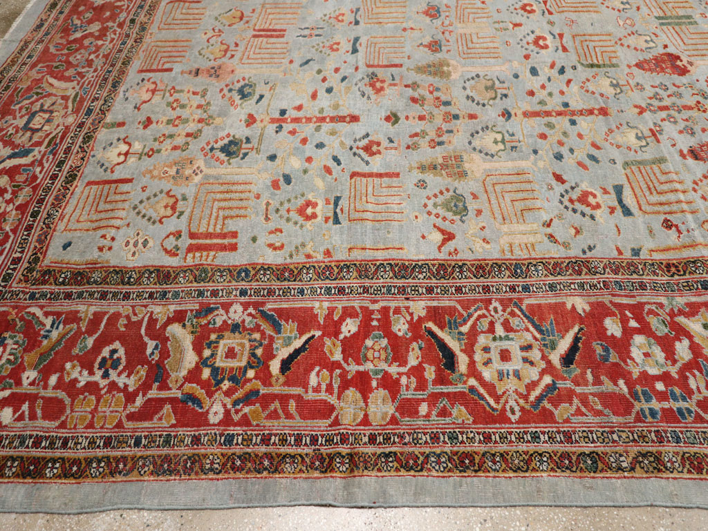 Antique Persian Sultanabad Oversize Carpet, No.29481 - Galerie Shabab