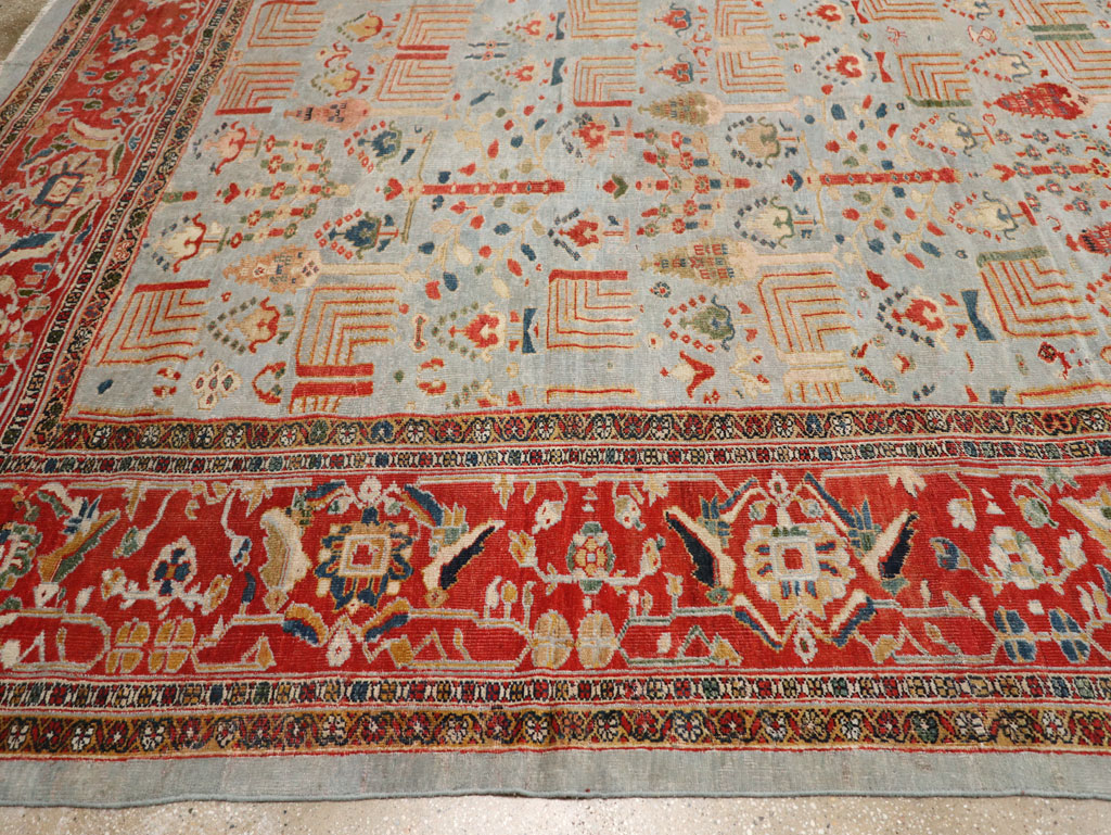 Antique Persian Sultanabad Oversize Carpet, No.29481 - Galerie Shabab