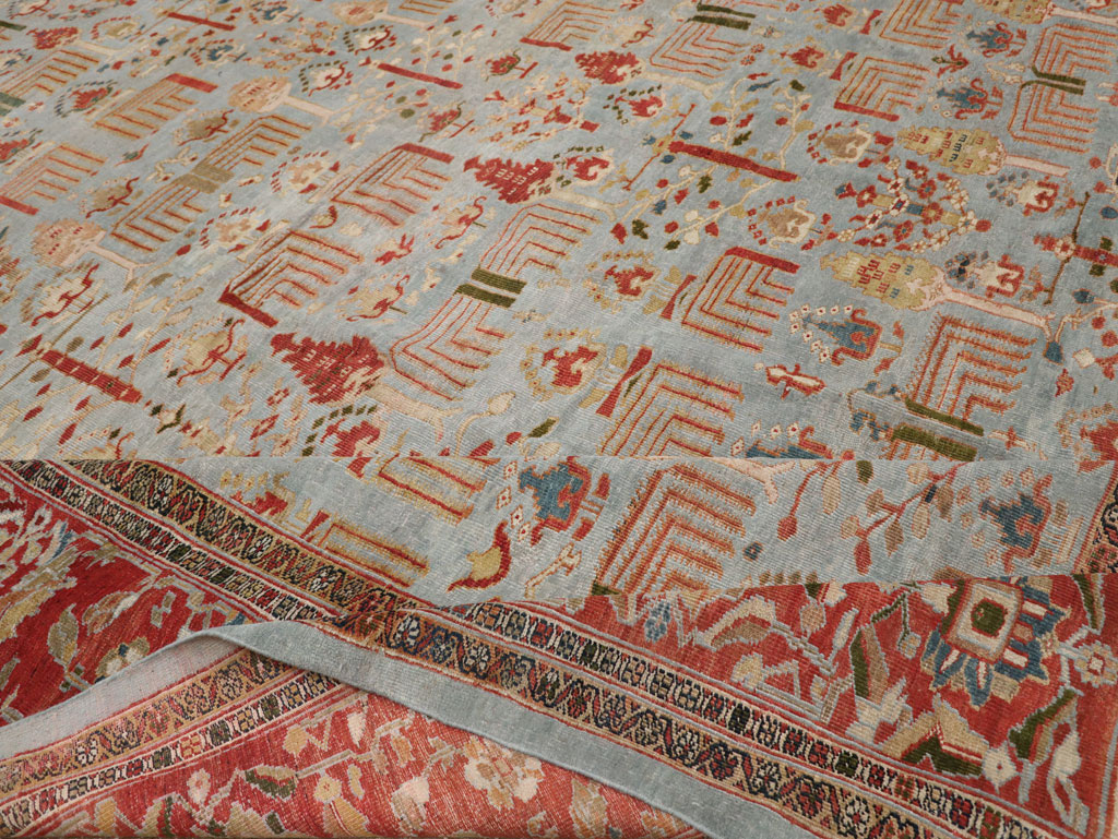 Antique Persian Sultanabad Oversize Carpet, No.29481 - Galerie Shabab