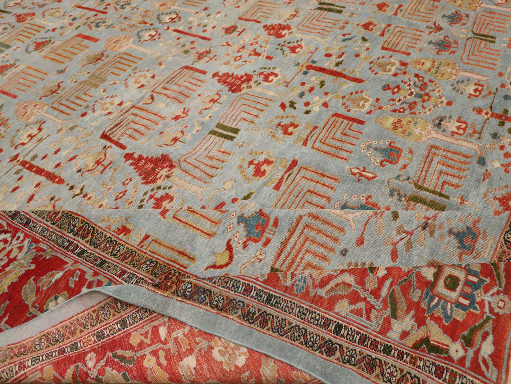 Antique Persian Sultanabad Oversize Carpet, No.29481 - Galerie Shabab