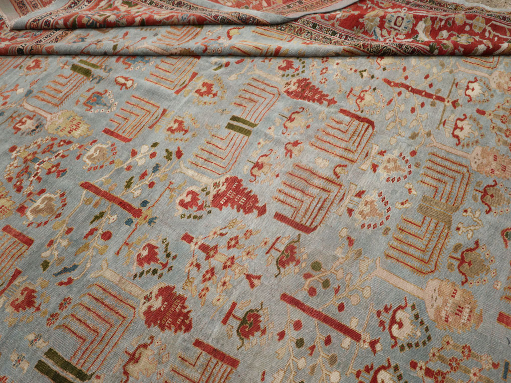 Antique Persian Sultanabad Oversize Carpet, No.29481 - Galerie Shabab