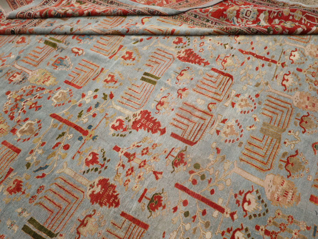 Antique Persian Sultanabad Oversize Carpet, No.29481 - Galerie Shabab