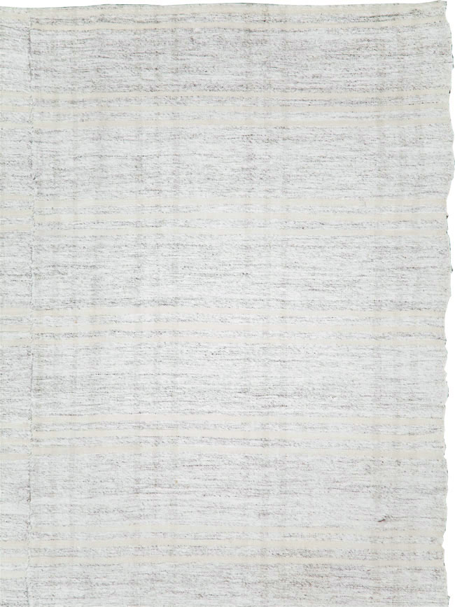 Vintage Turkish Flatweave Kilim Accent Rug, No.29483 - Galerie Shabab