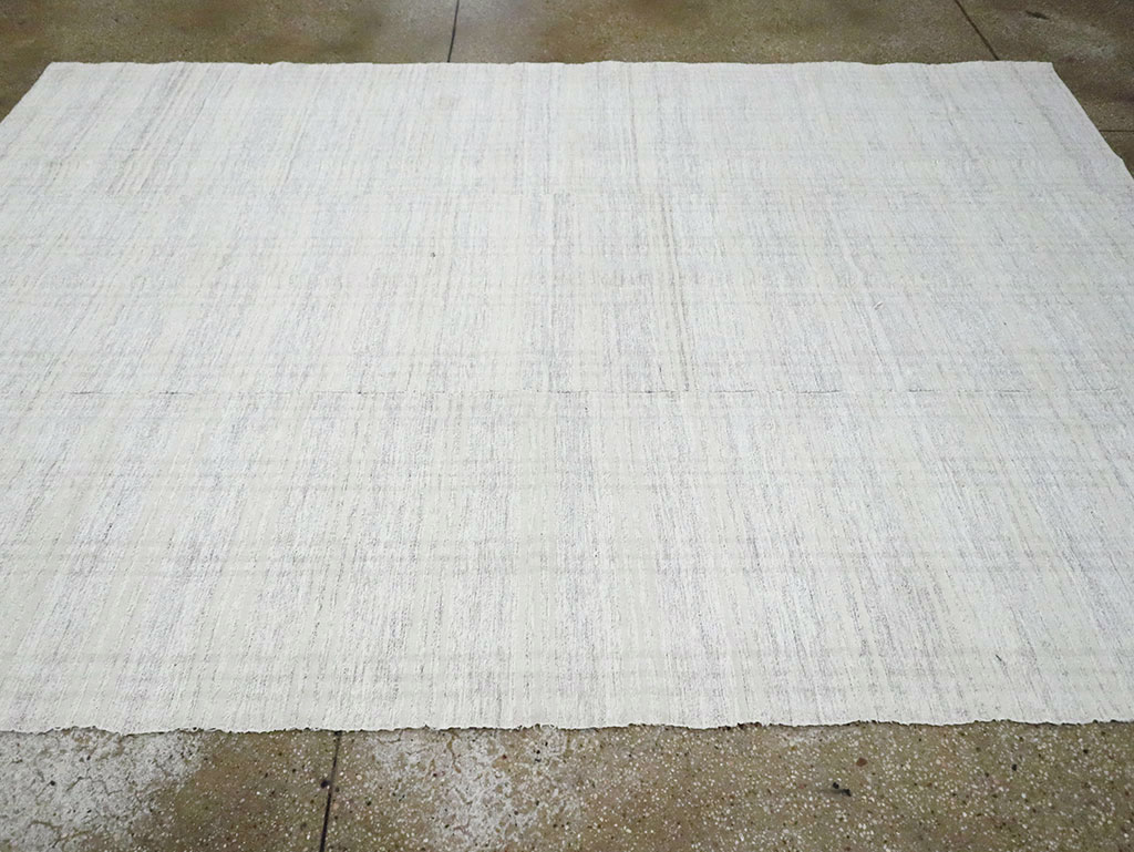 Vintage Turkish Flatweave Kilim Accent Rug, No.29483 - Galerie Shabab