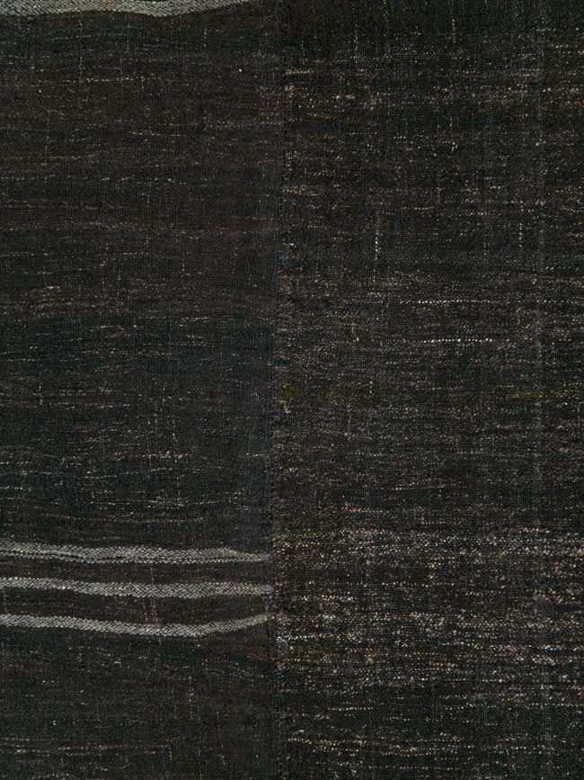 Vintage Turkish Flatweave Kilim Square Room Size Carpet, No.29486 - Galerie Shabab