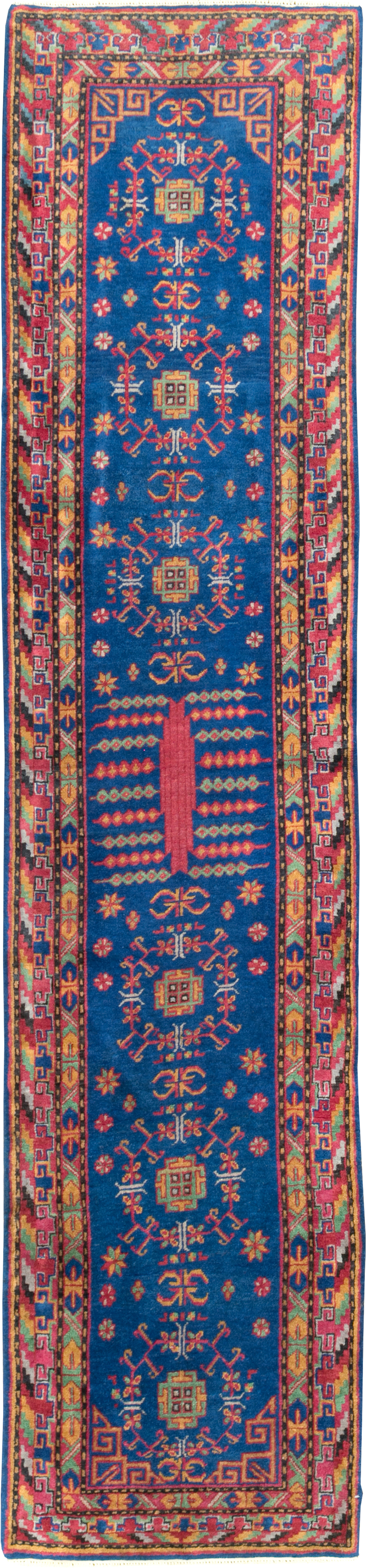 Antique East Turkestan Khotan Runner, No.29489 - Galerie Shabab