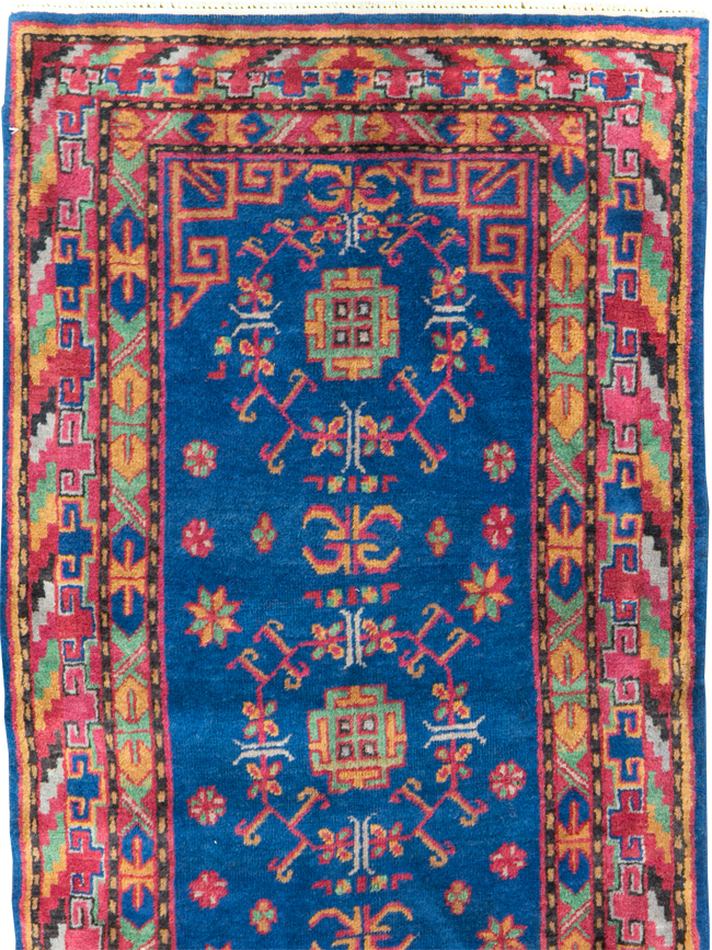 Antique East Turkestan Khotan Runner, No.29489 - Galerie Shabab