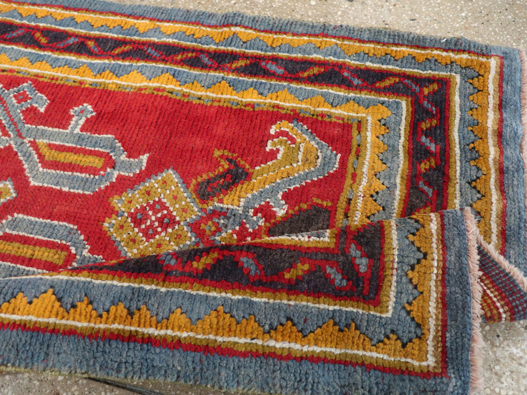 Antique Turkish Oushak Runner, No.29494 - Galerie Shabab