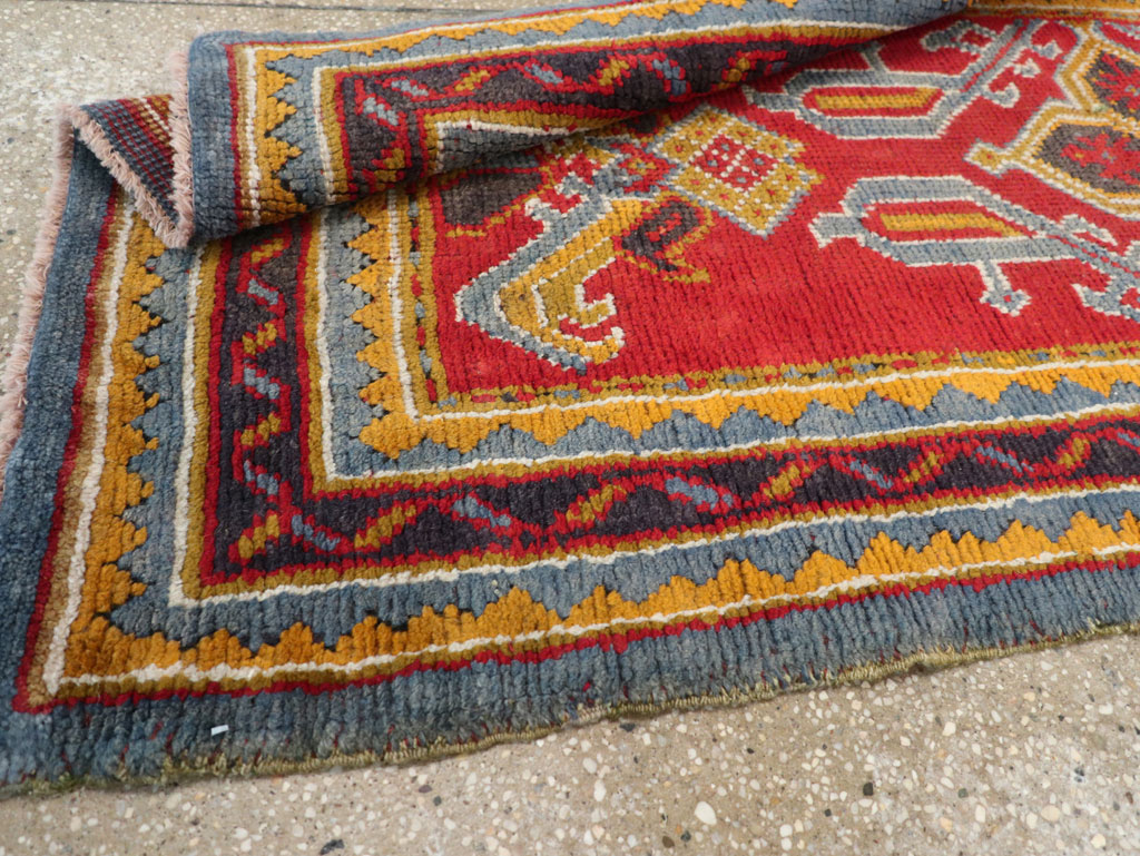 Antique Turkish Oushak Runner, No.29494 - Galerie Shabab