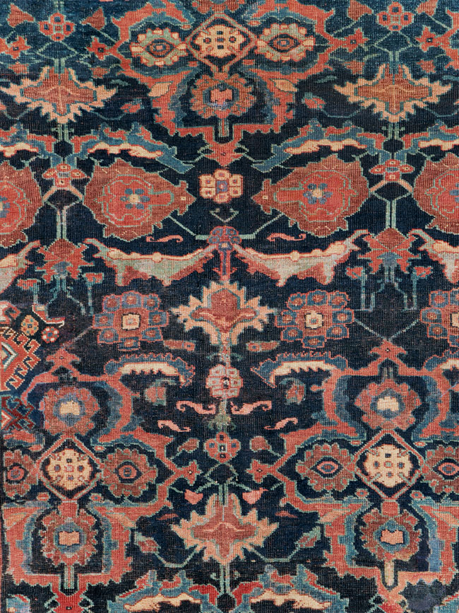 Antique Persian Bidjar Gallery Rug, No.29495 - Galerie Shabab