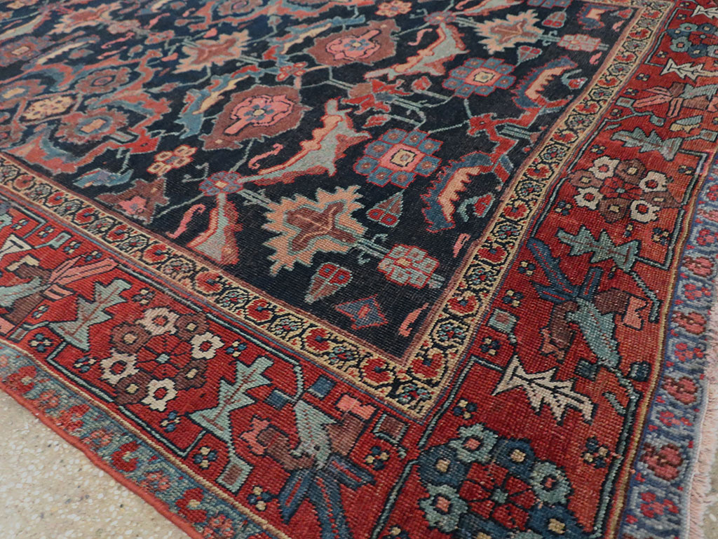 Antique Persian Bidjar Gallery Rug, No.29495 - Galerie Shabab