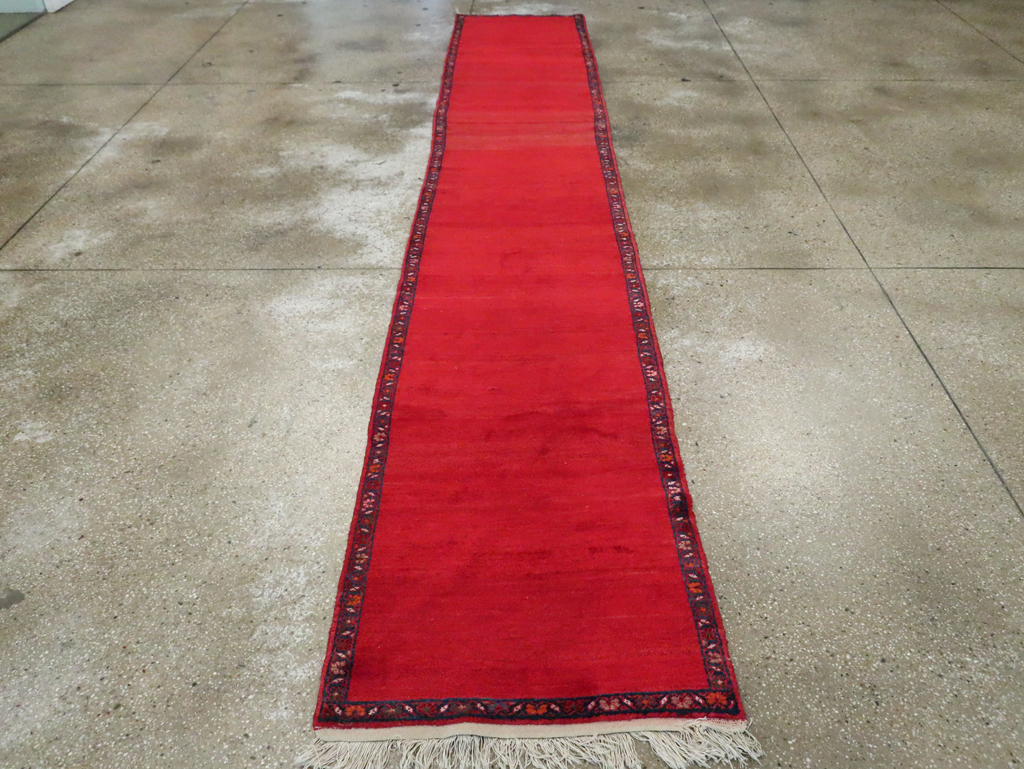 Vintage Persian Mahal Runner, No.29497 - Galerie Shabab