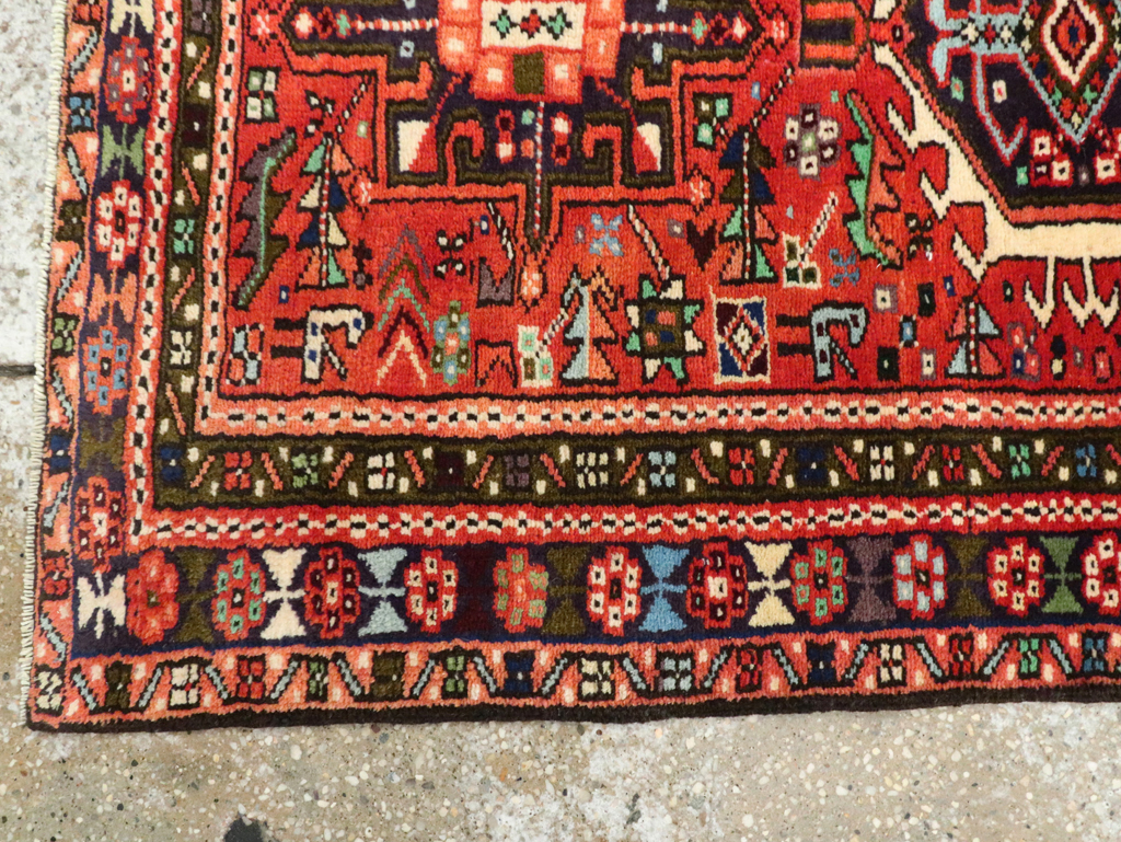 Vintage Persian Karajeh Long Runner, No.29498 - Galerie Shabab