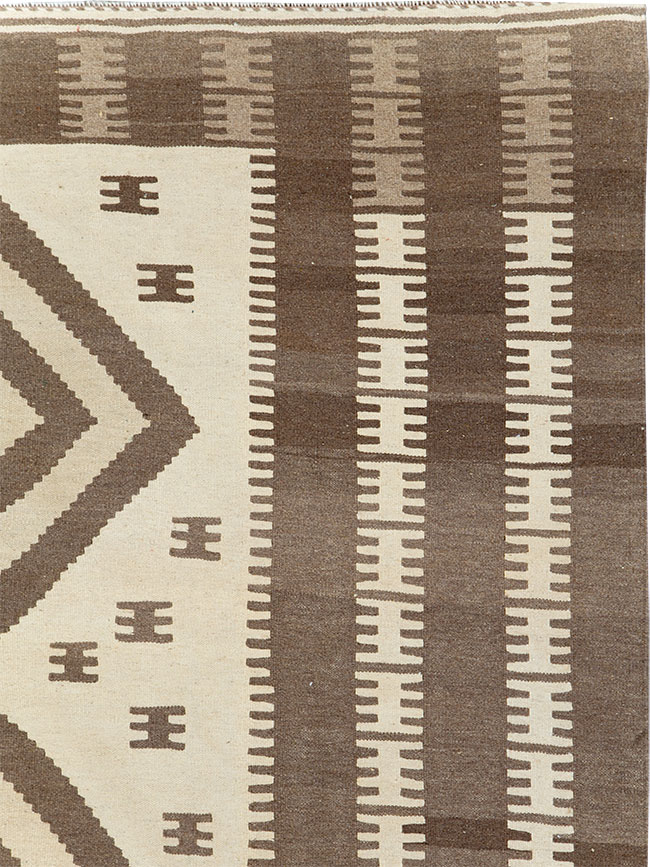 Vintage Persian Flatweave, No.29501 - Galerie Shabab