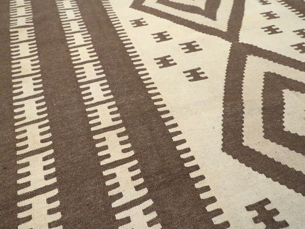 Vintage Persian Flatweave, No.29501 - Galerie Shabab