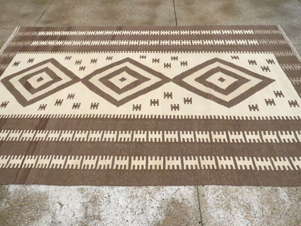 Vintage Persian Flatweave Kilim, No.29501 - Galerie Shabab