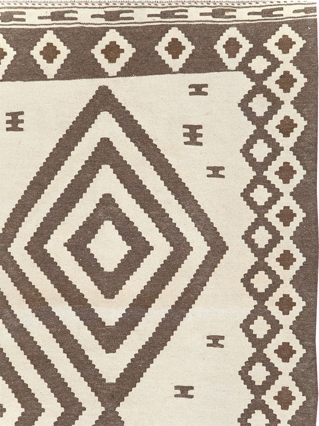 Vintage Persian Flatweave, No.29503 - Galerie Shabab