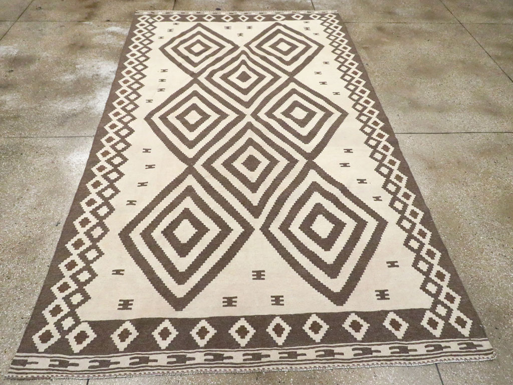 Vintage Persian Flatweave, No.29503 - Galerie Shabab