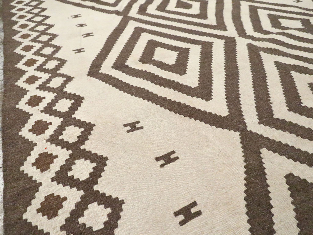 Vintage Persian Flatweave Kilim, No.29503 - Galerie Shabab