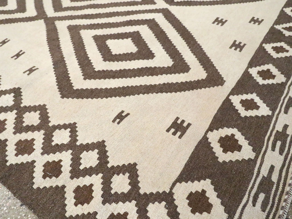 Vintage Persian Flatweave, No.29503 - Galerie Shabab