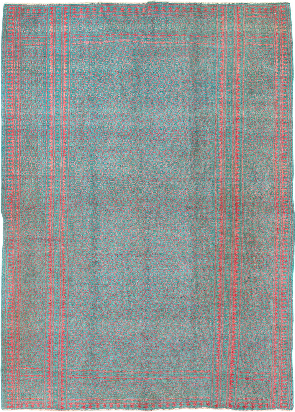 Vintage Persian Flatweave Kilim Accent Rug, No.29504 - Galerie Shabab