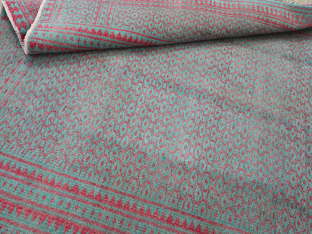 Vintage Persian Flatweave Kilim Accent Rug, No.29504 - Galerie Shabab