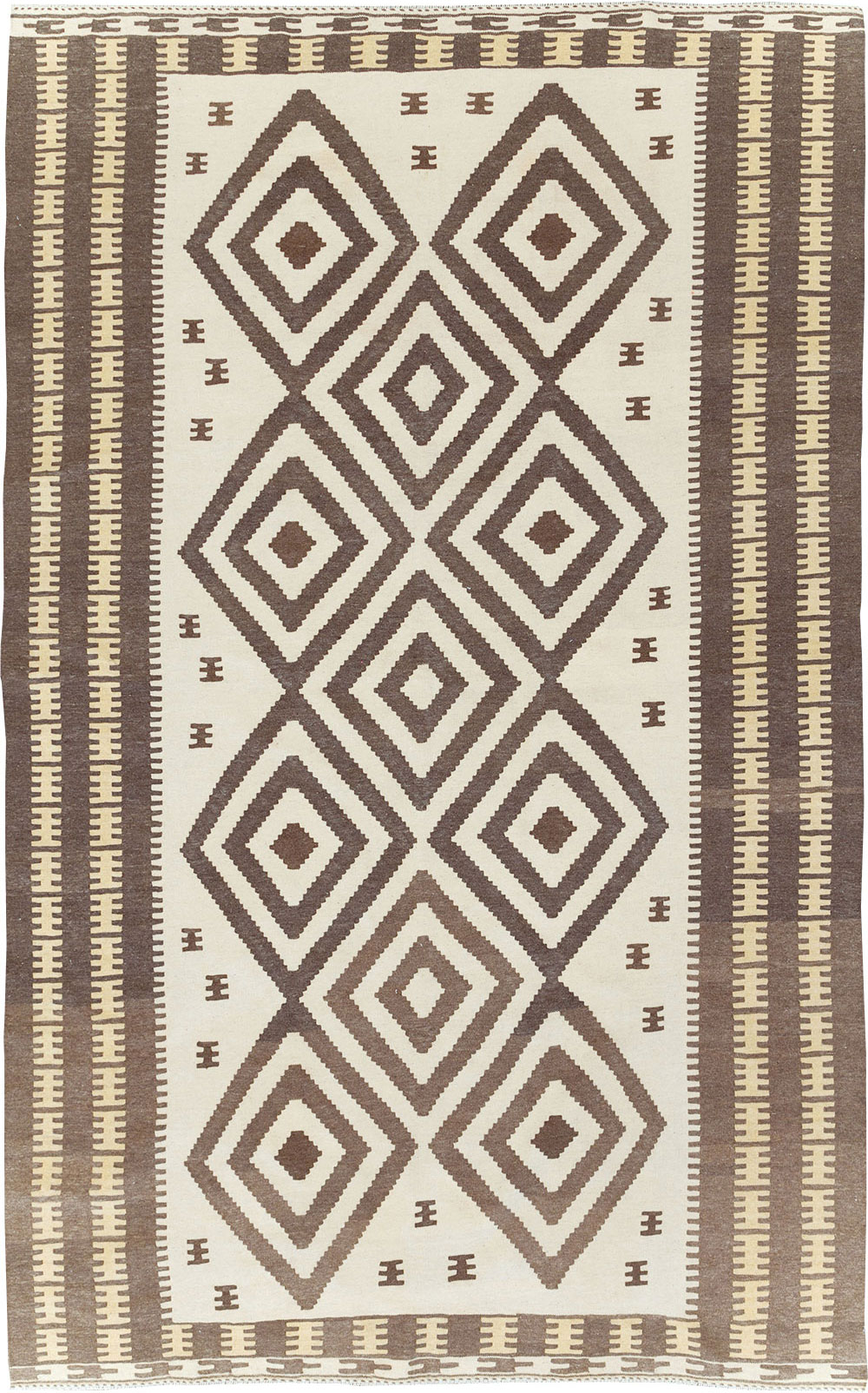 Vintage Persian Flatweave, No.29505 - Galerie Shabab