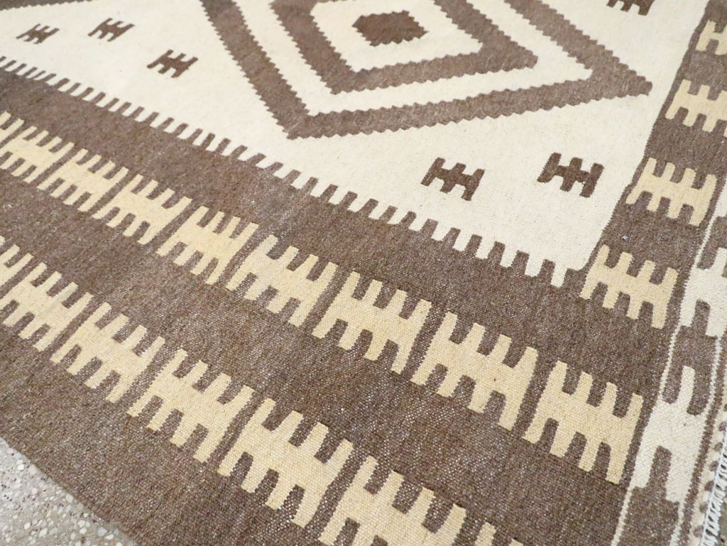 Vintage Persian Flatweave, No.29505 - Galerie Shabab