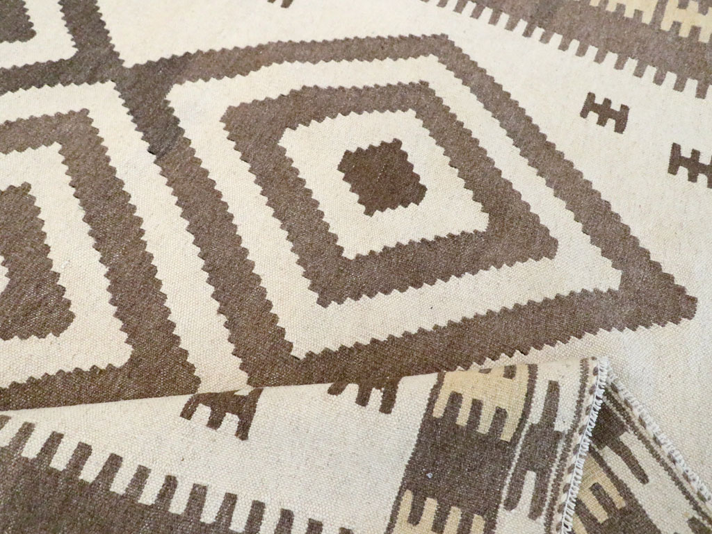 Vintage Persian Flatweave, No.29505 - Galerie Shabab