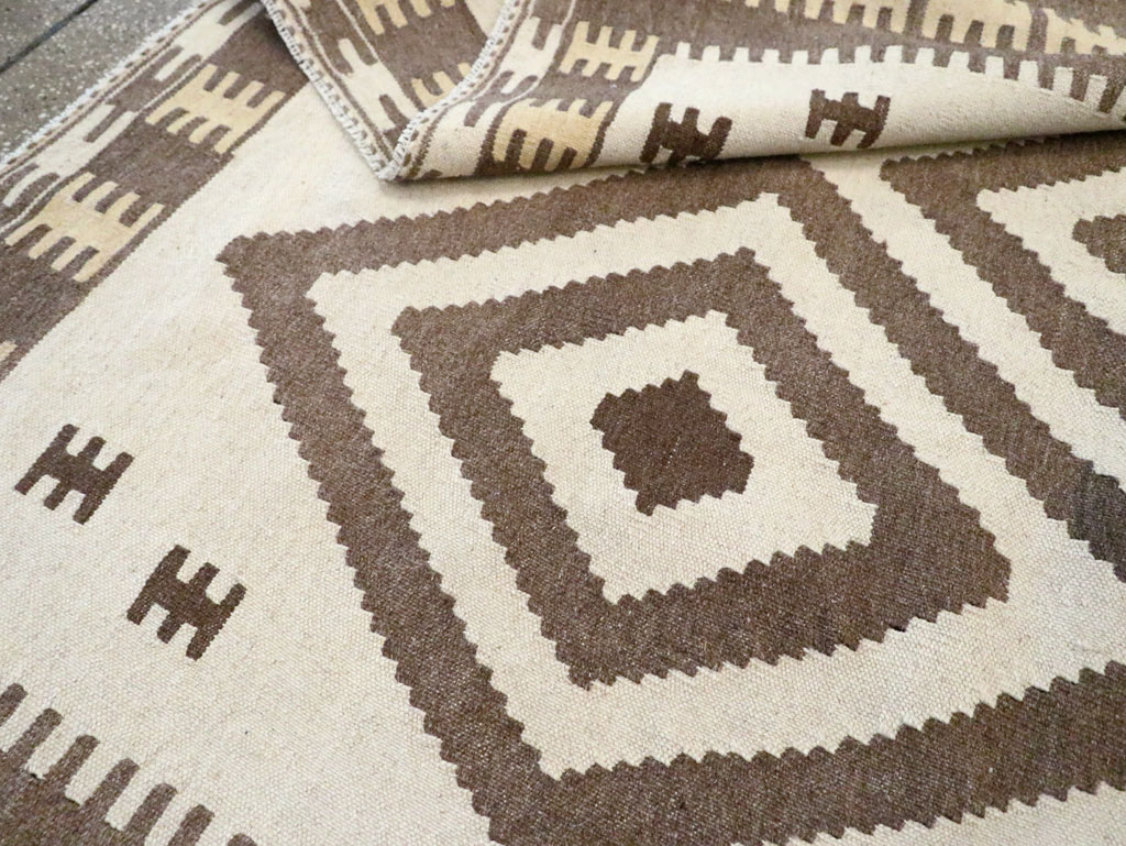 Vintage Persian Flatweave, No.29505 - Galerie Shabab