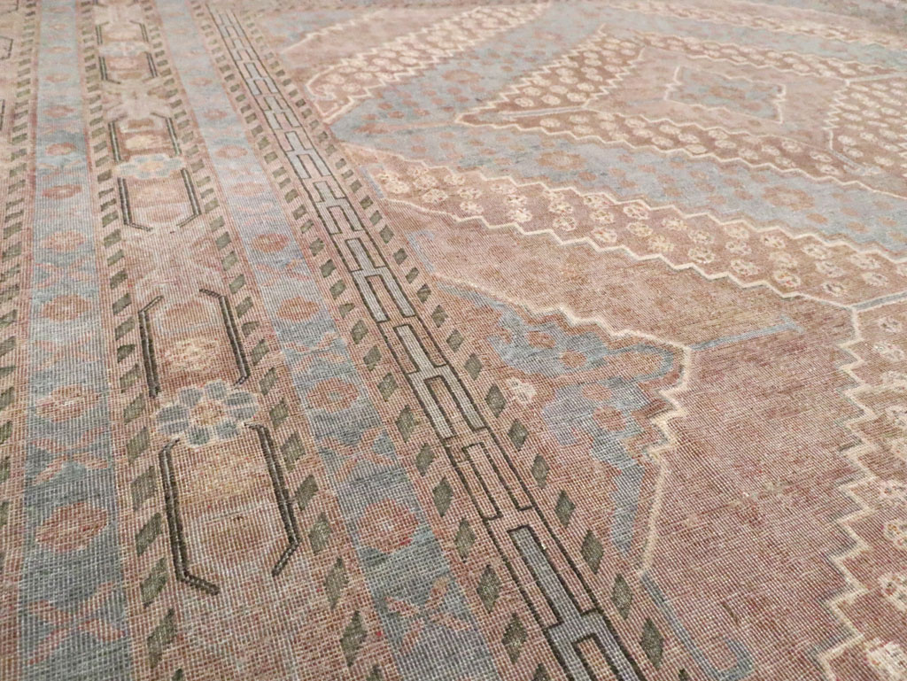 Antique East Turkestan Khotan Room Size Carpet, No.29518 - Galerie Shabab