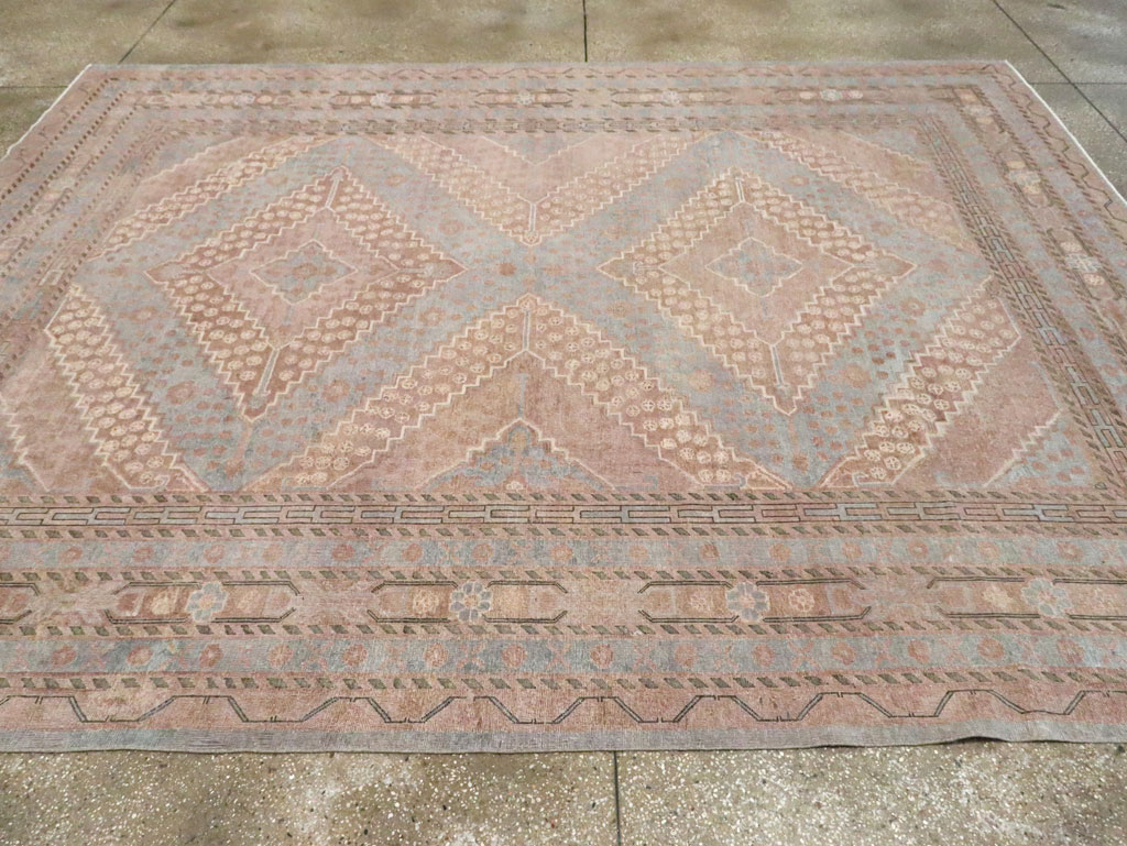 Antique East Turkestan Khotan Room Size Carpet, No.29518 - Galerie Shabab