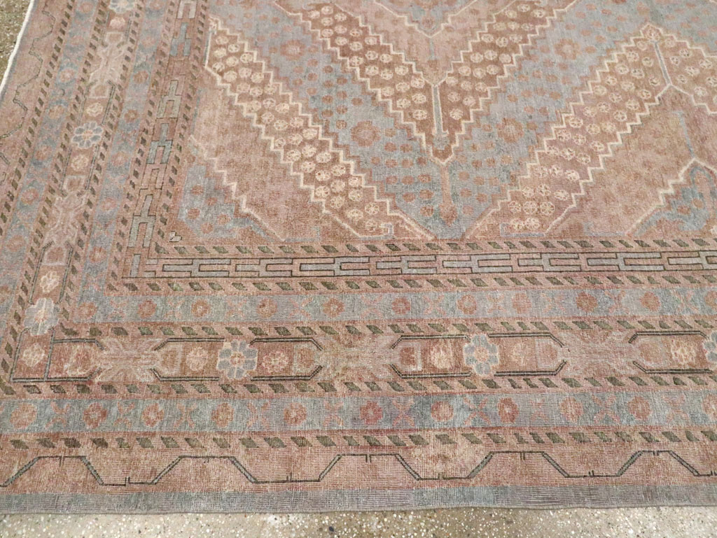 Antique East Turkestan Khotan Room Size Carpet, No.29518 - Galerie Shabab