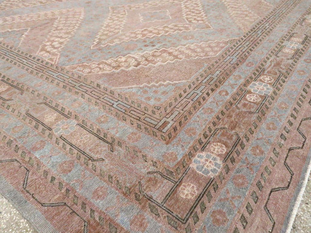 Antique East Turkestan Khotan Room Size Carpet, No.29518 - Galerie Shabab