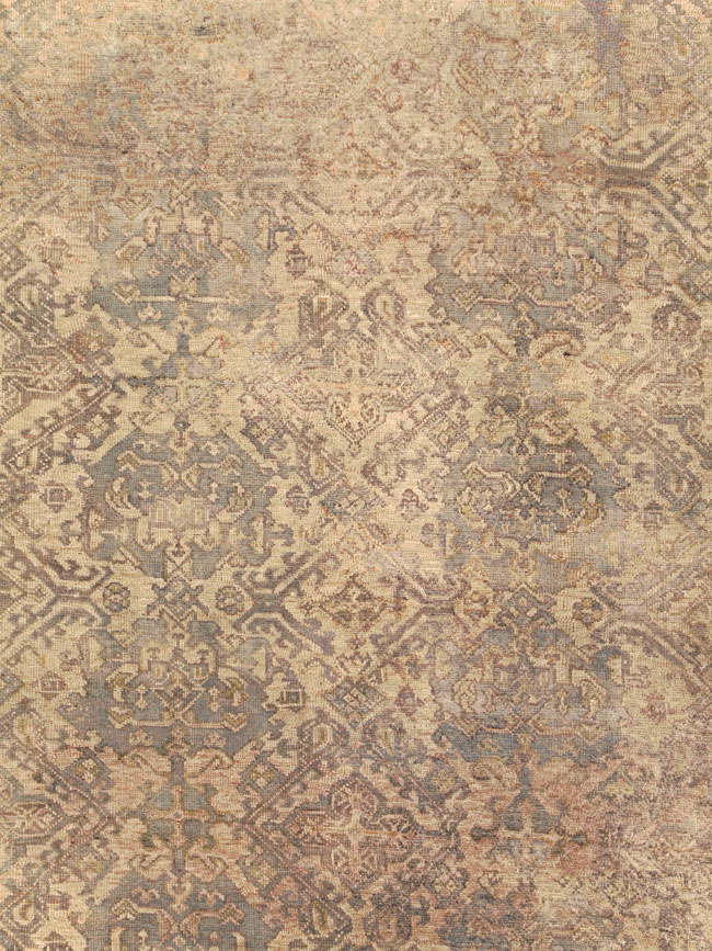 Antique Oversize Oushak Carpet, No.29520 - Galerie Shabab