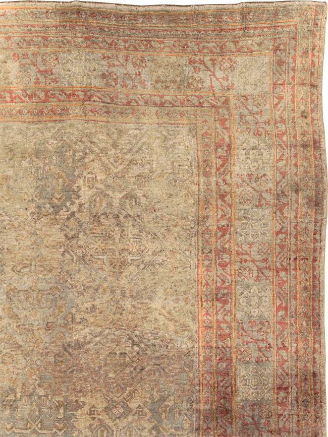 Antique Oversize Oushak Carpet, No.29520 - Galerie Shabab