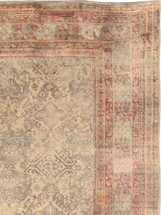 Antique Oversize Oushak Carpet, No.29520 - Galerie Shabab