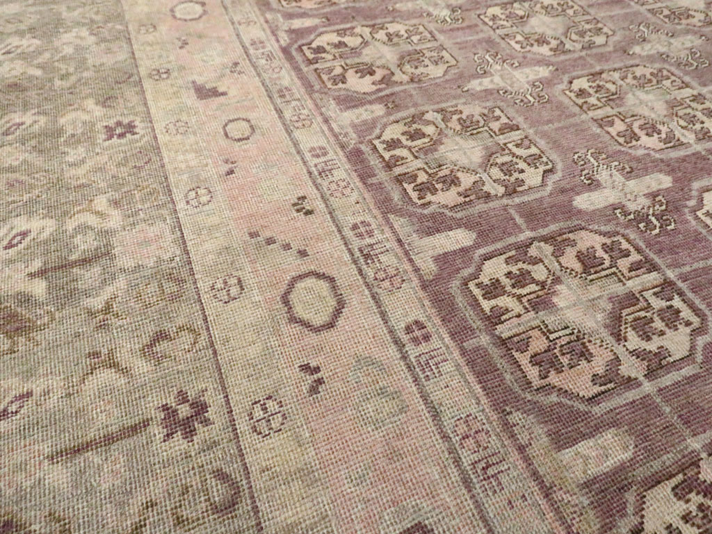 Antique Khotan Square Carpet, No.29521 - Galerie Shabab