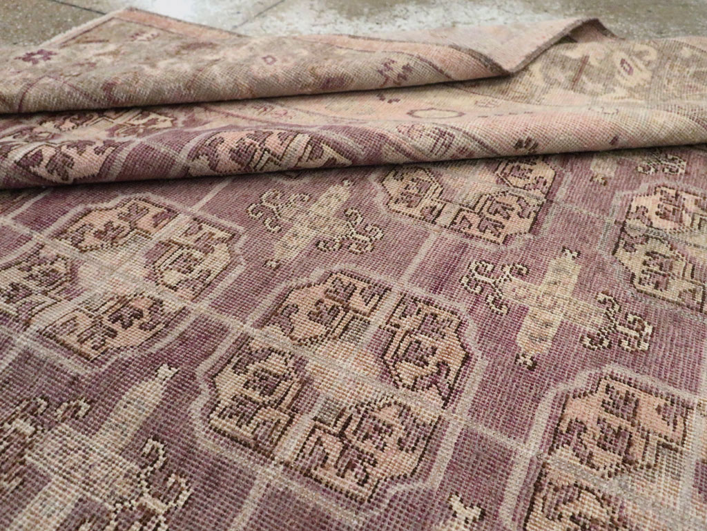 Antique Khotan Square Carpet, No.29521 - Galerie Shabab