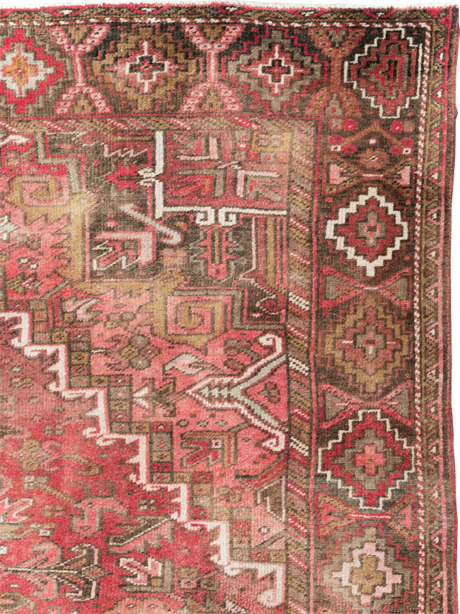 Vintage Persian Heriz Carpet, No.29526 - Galerie Shabab