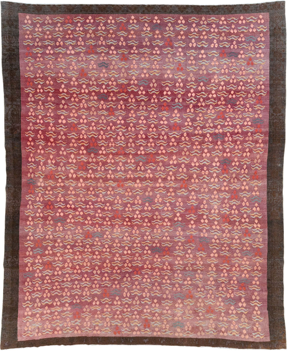 Vintage Turkish Cintamani Design Room Size Carpet, No.29529 - Galerie Shabab