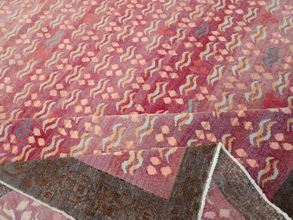 Vintage Turkish Cintamani Design Room Size Carpet, No.29529 - Galerie Shabab