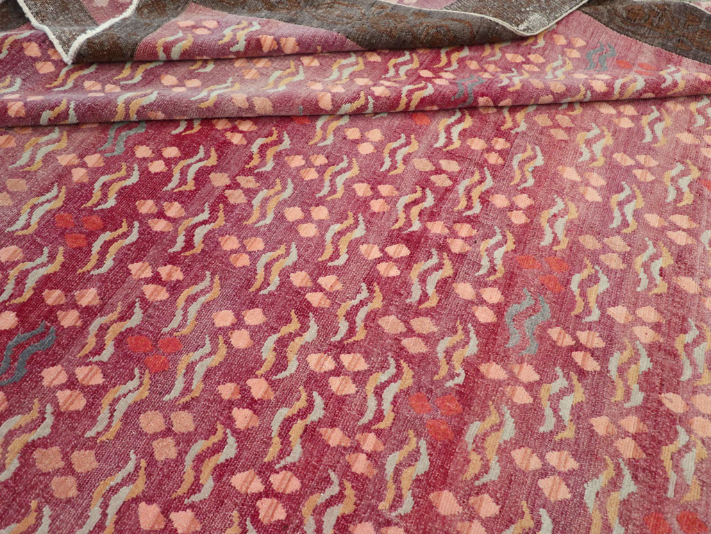 Vintage Turkish Cintamani Design Room Size Carpet, No.29529 - Galerie Shabab