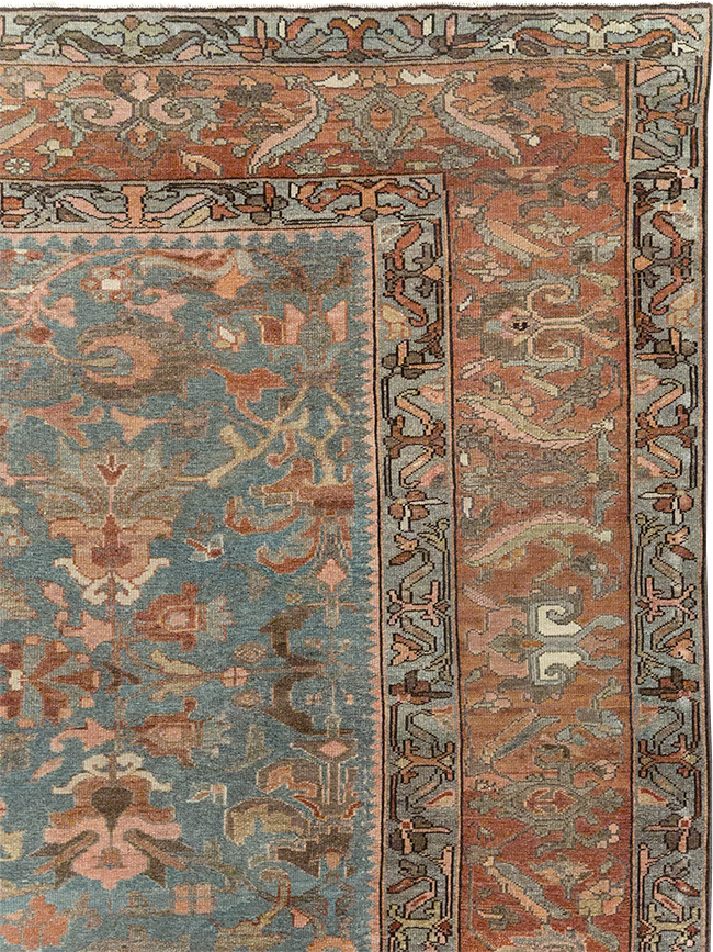 Antique Persian Malayer Room Size Carpet, No.29534 - Galerie Shabab