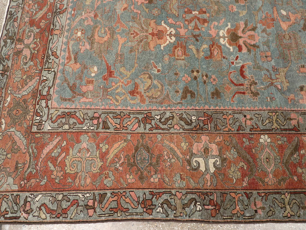 Antique Persian Malayer Room Size Carpet, No.29534 - Galerie Shabab
